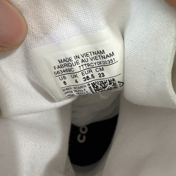 CONVERSE Chuck Taylor All Star GR 82 XX HI Size 6 White Black Platform Chunky - Picture 7 of 8